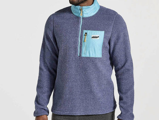 Saucony - Rested Sherpa Quarter Zip Sweater