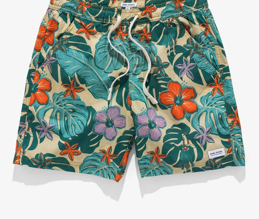 Banks Journal - Lei Day Elastic Boardshort