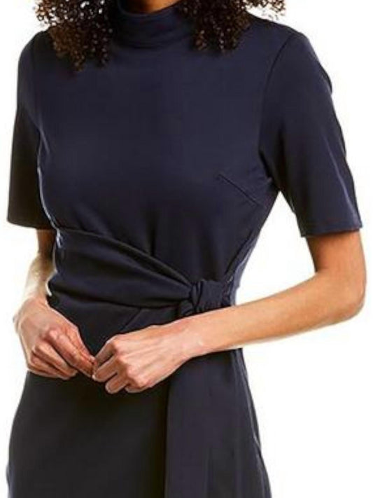 Gracia - Crepe Knee-length Wrap Dress