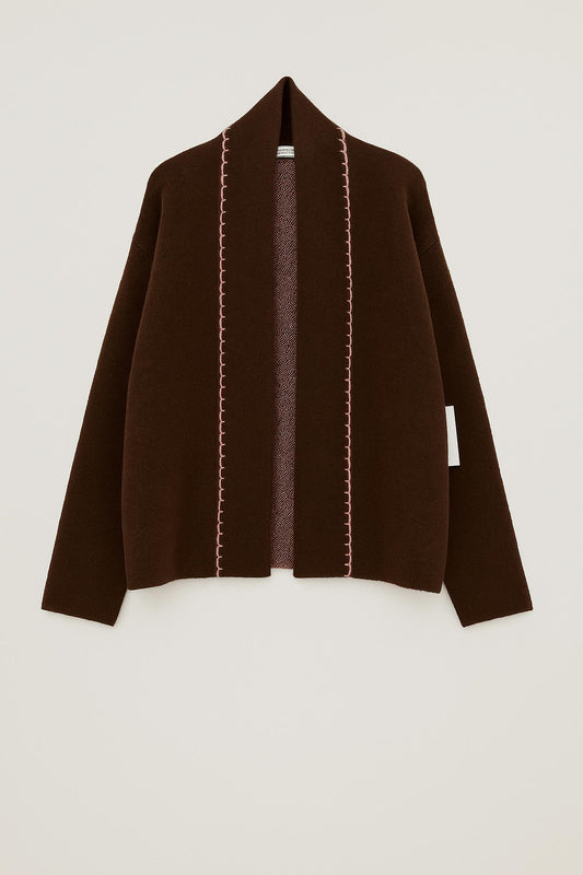 Flat White - Women's Signature Poodle Cardigan