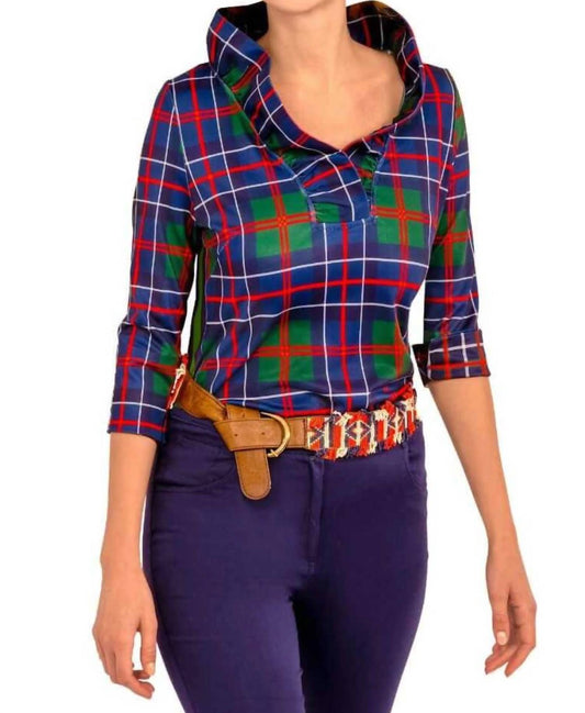 Gretchen Scott - Stand Up Ruffle Neck Top