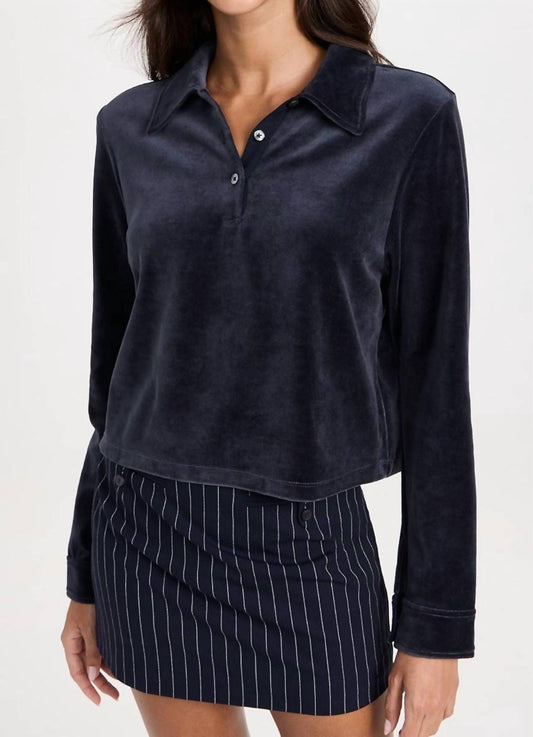 Theory - Women's Cropped Polo