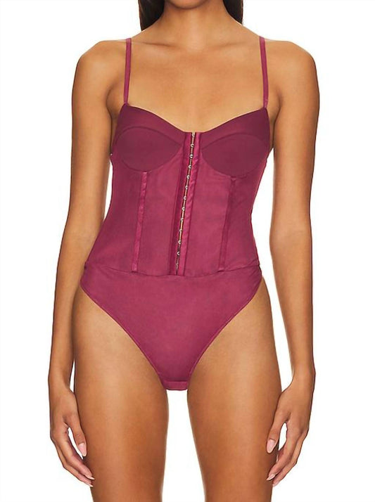 Free People - Night Rhythm Corset Bodysuit