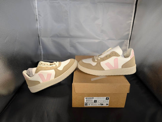 Veja - WOMEN'S V-10 CHROMEFREE LEATHER SNEAKERS