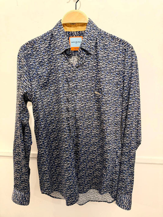 Dario Beltran - Men's Erro Long Sleeve Shirt