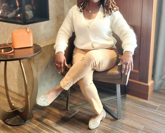 Made In Italy - Solid Color Italian Magic Pants