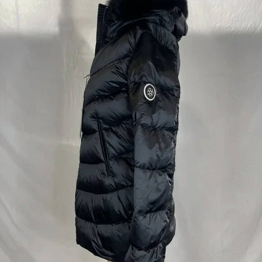 Gorski - Women’s Après-ski Jacket With Detachable Shearling Hood