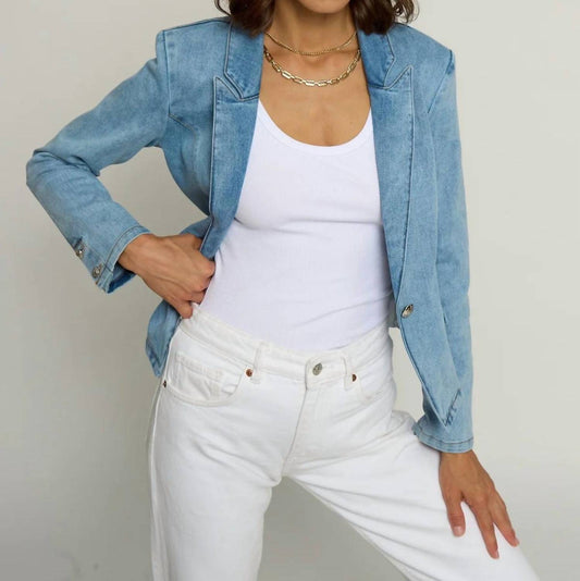 Central Park West - Denim Blazer