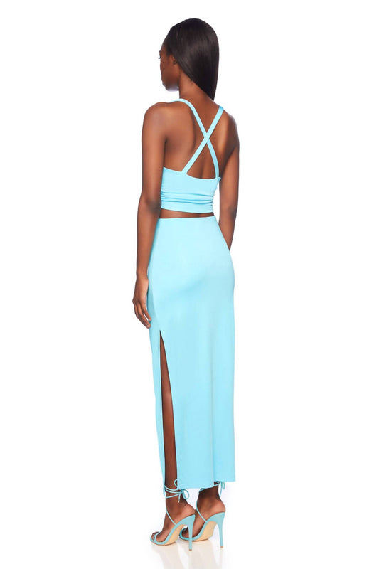 Susana Monaco - Side Gathered Slit Skirt