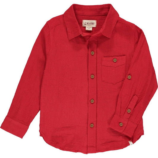 Boys Merchant Button Down Shirt