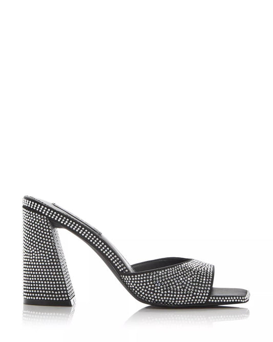 Aqua - Women's Block Heel Mule