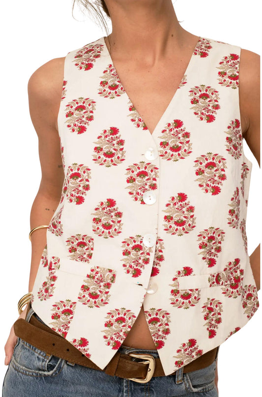Sonmer - Button Up Cotton Vest