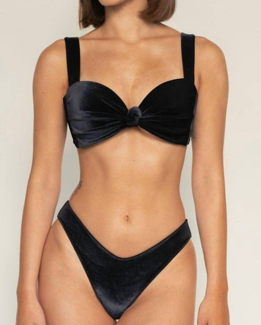 Montce - Lulu Zig-zag Stitch Bikini Bottom