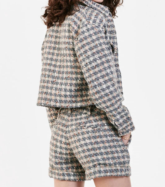 Dear John Denim - Morgan Tweed Cropped Jacket