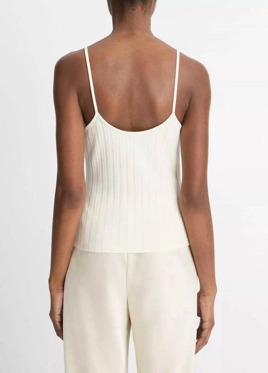 Vince - Rib V-neck Cami Top