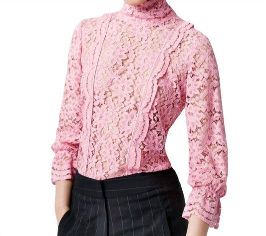 Smythe - Scalloped Lace Top