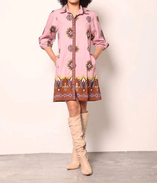 Maude - Floral Motifs Ava Dress