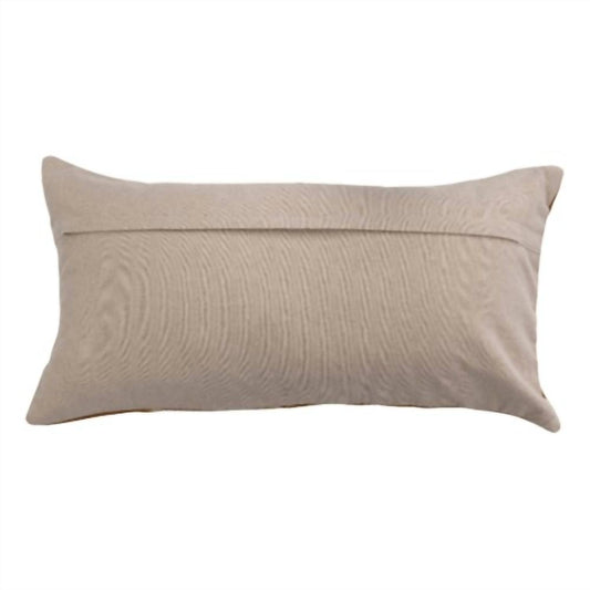 Creative Co-Op - Printed Pieced Lumbar Pillow