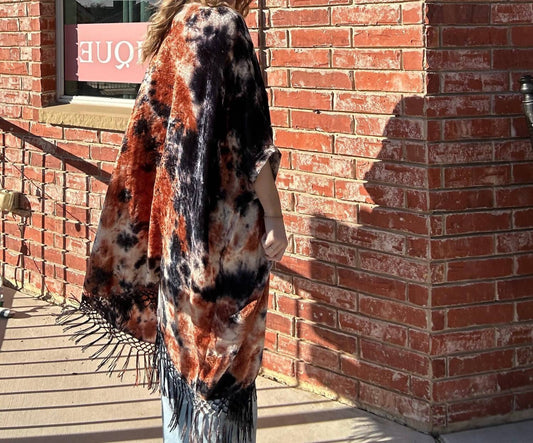 Angie - Velvet Duster