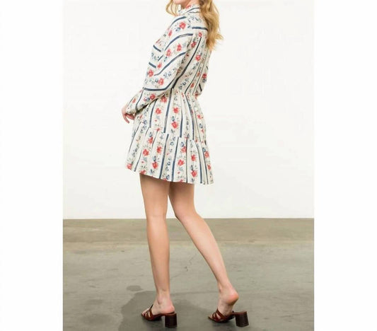 Thml - LONG SLEEVE FLORAL DRESS