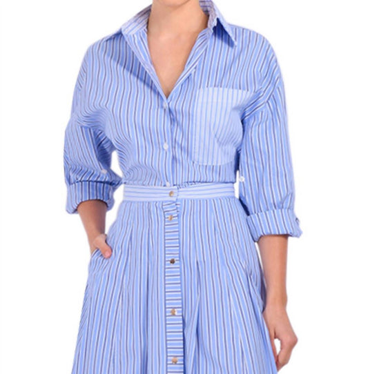 Karina Grimaldi - Malaga Stripe Shirt