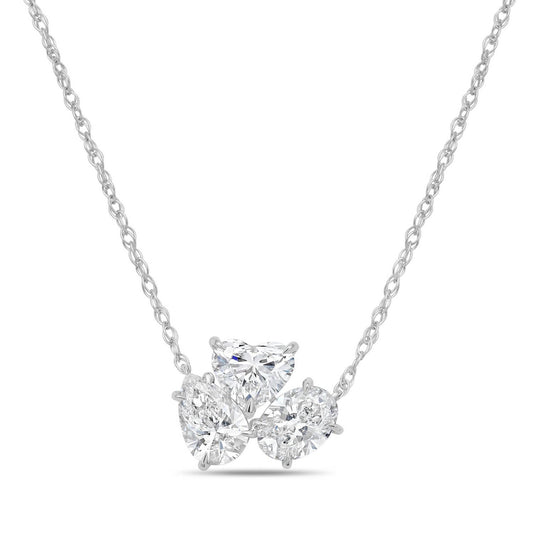 Diana M Jewels - Women's Lab Grown Diamond Pendant Necklace