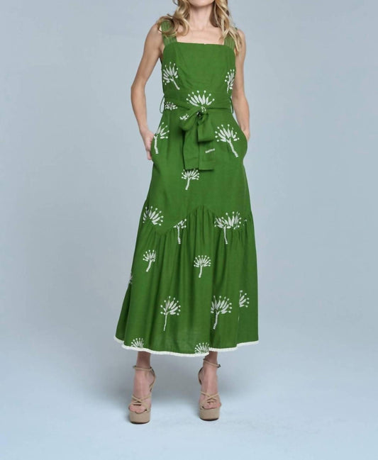 Ciebon - Sadira Embroidered Midi Dress