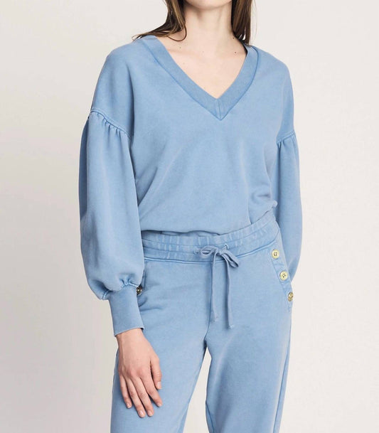 Derek Lam 10 Crosby - Edie V-neck Sweatshirt