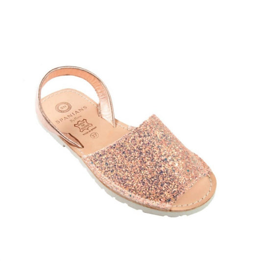 Numa By Spanians - Women's Glitter Avarca Sandals
