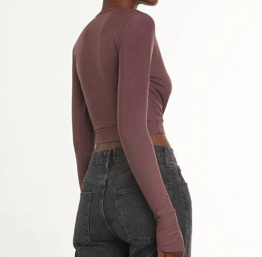 Commando - Butter Wrap Top with Thumb Holes