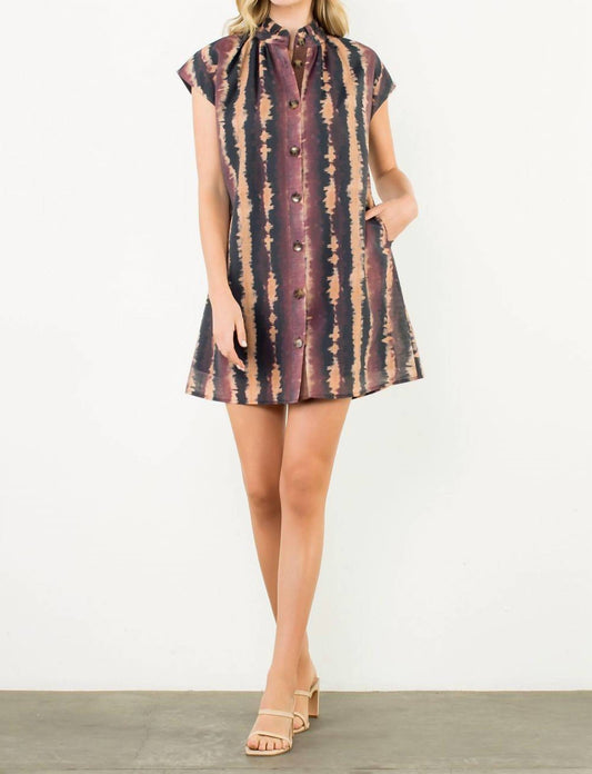 Thml - Tie Dye Shirt Dress