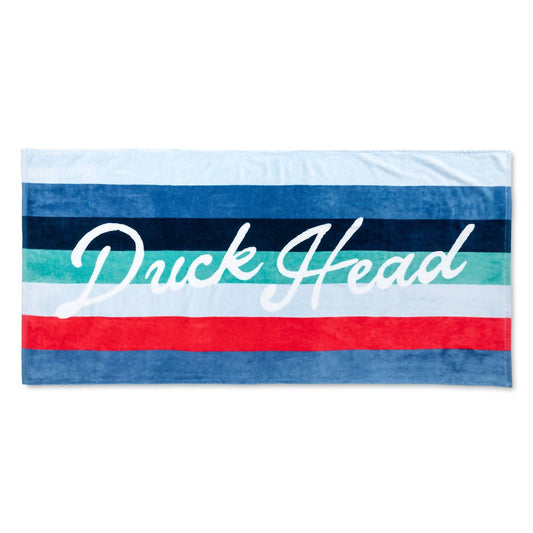 Duck Head - Stripe Script Beach Towel