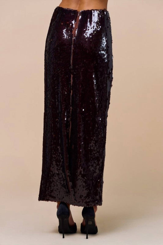 Lalavon - Jasmine Sequin Maxi Skirt