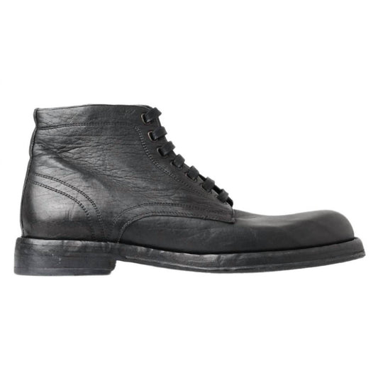 Dolce & Gabbana - Men's Leather Lace-up Boots