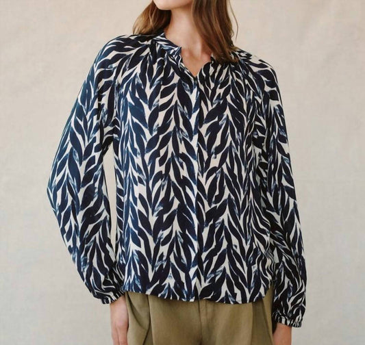 Bella Dahl - Long Sleeve Shirred Raglan Shirt