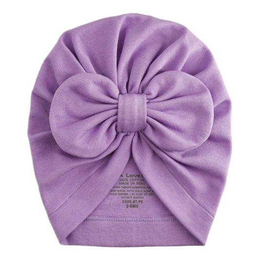 Lemon Loves Layette - Newborn Girls' Bow Hat