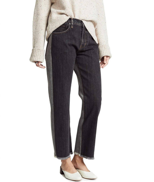 Elizabeth And James - Holden Two Tone Ankle Jeans