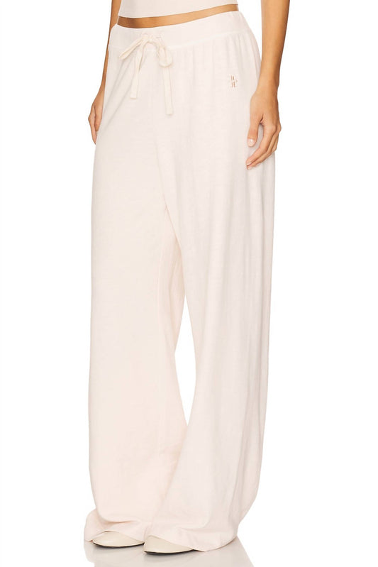 Eterne - Drawstring Wide Leg Sweatpant