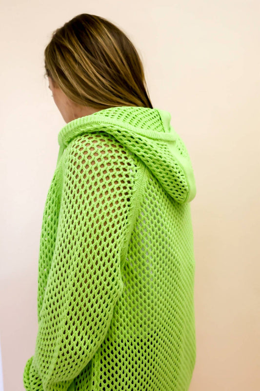 27 Miles Malibu - Georgina Mesh Knit Sweater