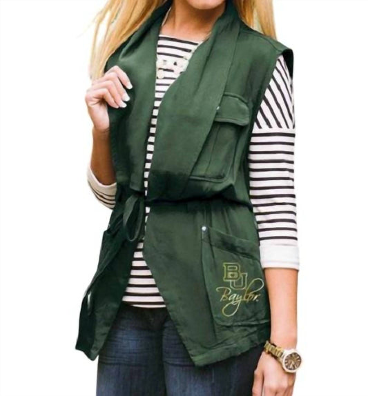Gameday Couture - Baylor University Logo Drawstring Vest