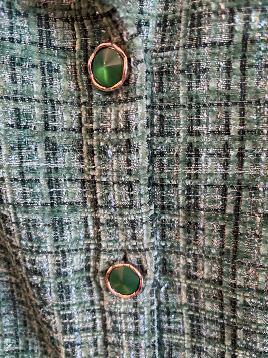 Joy Joy - Pleated Hem Button dress