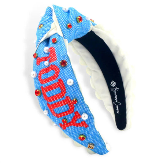 Brianna Cannon - Women's Hotty Toddy Cross Stitch Headband