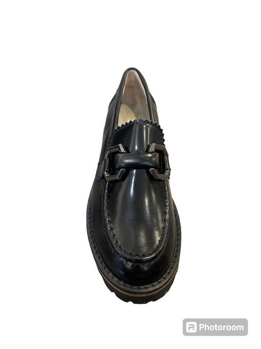 Beberlis - Girls Leather Buckle Loafer