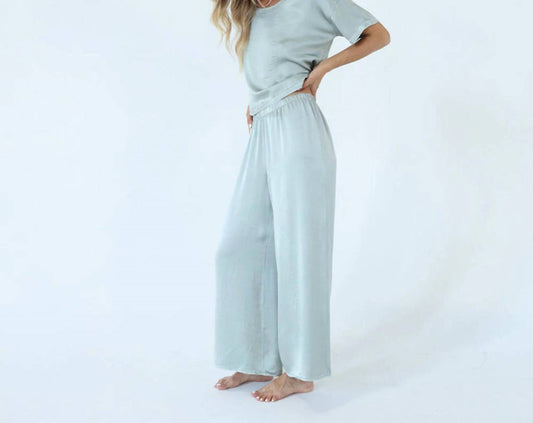 Pj Harlow - Mo-satin Palazzo Pants
