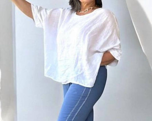 Gigi Moda - Lucia linen blouse