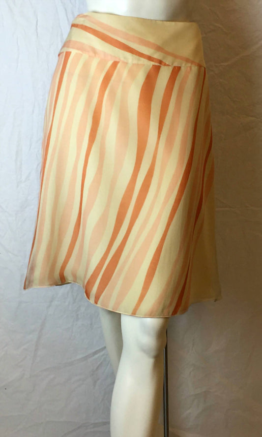 Genny - Women's Geometric Silk Skirt