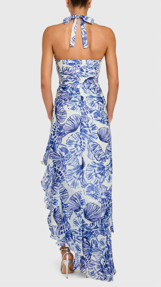 Amanda Uprichard - Marabou Chiffon Dress