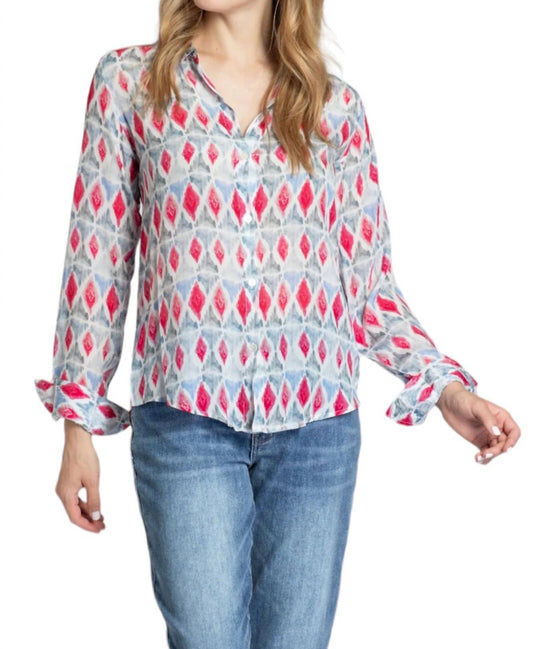 Apny - Harlequin Diamonds Top