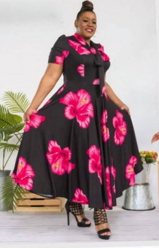 Karen T Design - Daniel Pink Floral