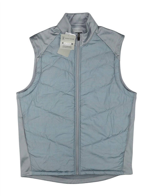 Pga Tour - Men's Full-Zip Thermal Stretch Fleece Lining Golf Vest